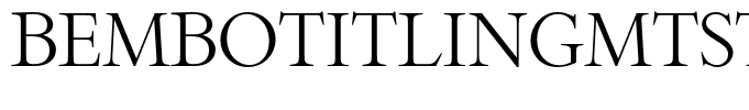 BemboTitlingMTStd