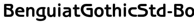 BenguiatGothicStd-Bold