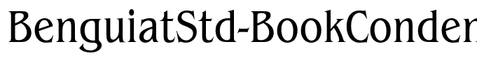 BenguiatStd-BookCondensed