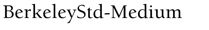 BerkeleyStd-Medium