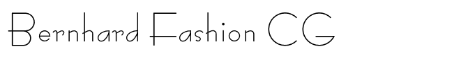 Bernhard Fashion CG