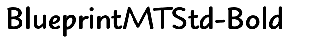BlueprintMTStd-Bold
