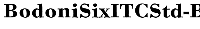 BodoniSixITCStd-Bold