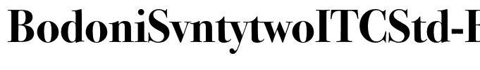 BodoniSvntytwoITCStd-Bold