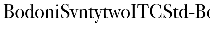 BodoniSvntytwoITCStd-Book