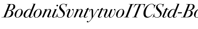 BodoniSvntytwoITCStd-BookIt