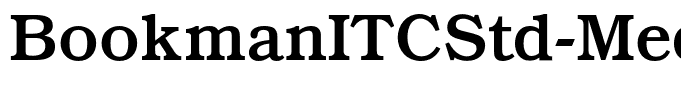 BookmanITCStd-Medium