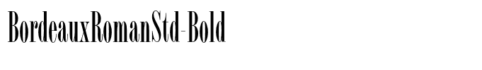 BordeauxRomanStd-Bold