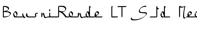 BousniRonde LT Std Medium