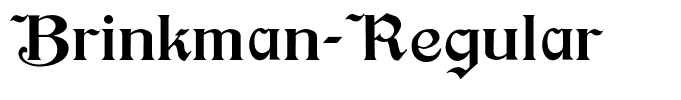 Brinkman-Regular