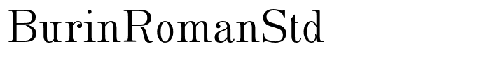 BurinRomanStd