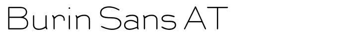 Burin Sans AT