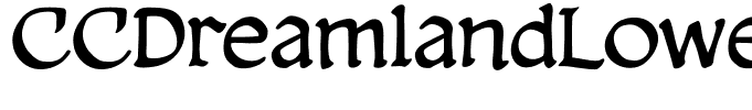 CCDreamlandLower-Regular