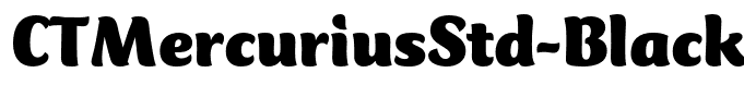 CTMercuriusStd-Black