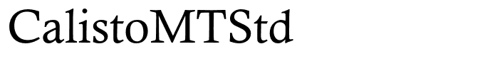 CalistoMTStd