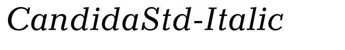 CandidaStd-Italic