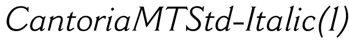 CantoriaMTStd-Italic(1)