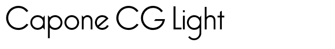 Capone CG Light