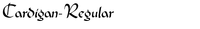 Cardigan-Regular