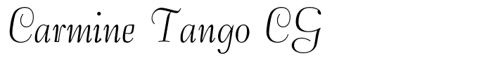 Carmine Tango CG