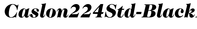 Caslon224Std-BlackItalic