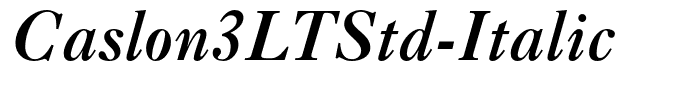 Caslon3LTStd-Italic