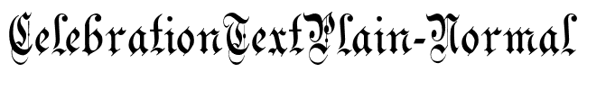 CelebrationTextPlain-Normal