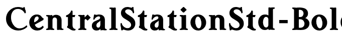 CentralStationStd-Bold