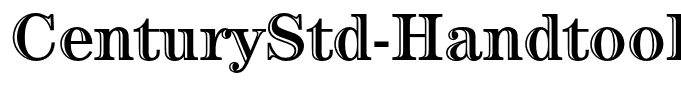CenturyStd-HandtooledBold