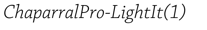 ChaparralPro-LightIt(1)