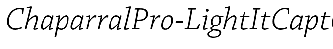 ChaparralPro-LightItCapt(1)
