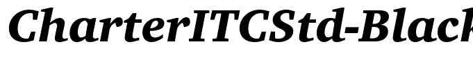 CharterITCStd-BlackItalic