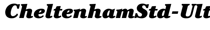 CheltenhamStd-UltraItalic(1)