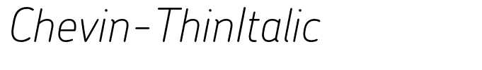 Chevin-ThinItalic