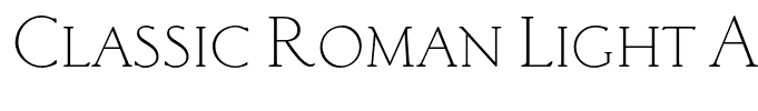 Classic Roman Light AT