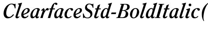 ClearfaceStd-BoldItalic(1)