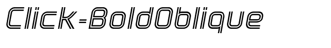 Click-BoldOblique