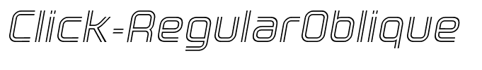 Click-RegularOblique