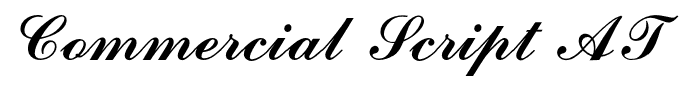 Commercial Script AT