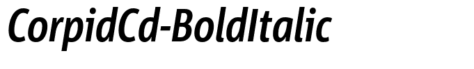 CorpidCd-BoldItalic