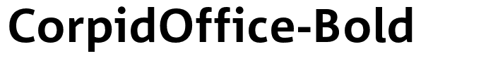 CorpidOffice-Bold