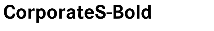 CorporateS-Bold