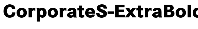 CorporateS-ExtraBold