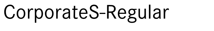 CorporateS-Regular