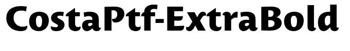 CostaPtf-ExtraBold