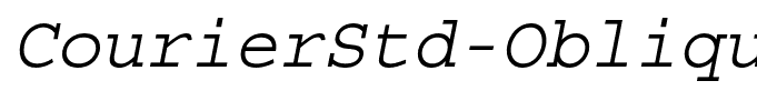 CourierStd-Oblique(1)