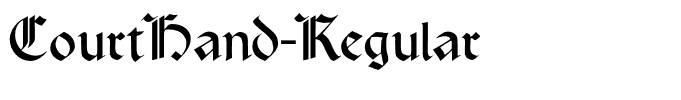 CourtHand-Regular