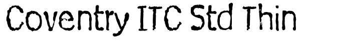 Coventry ITC Std Thin