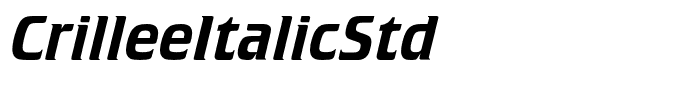 CrilleeItalicStd