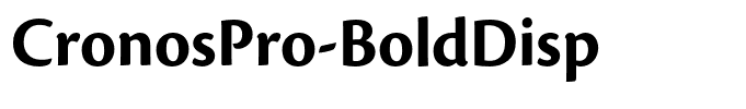 CronosPro-BoldDisp